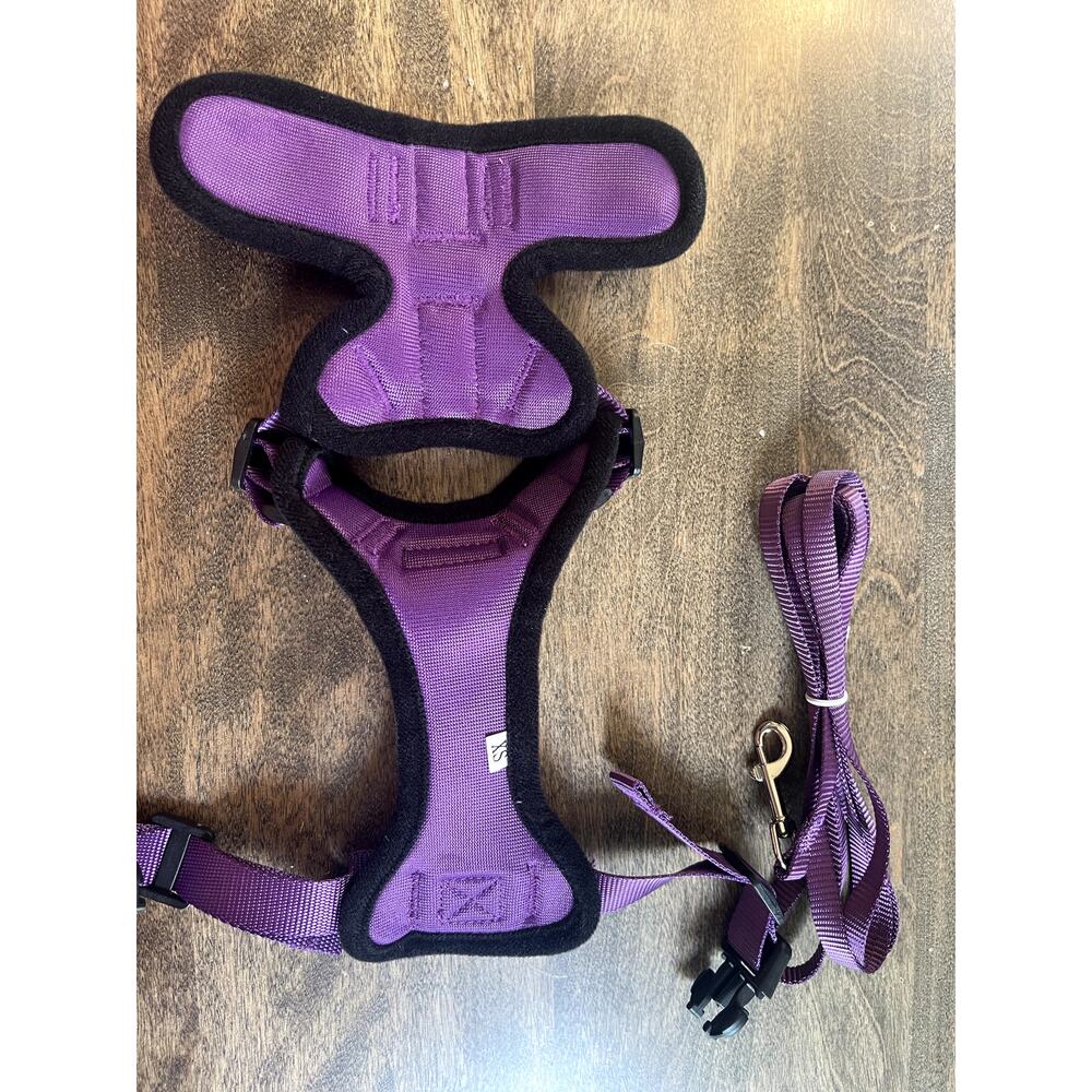 Dooradar XS Pet Harness and leash set , purple NWOT - Picture 3 of 4